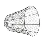 Black Garden Chicken Wire Cloche Thickened Plant Protector Cover Set of 1