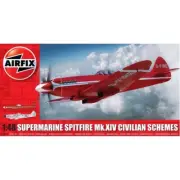 Airfix A05139 Supermarine Spitfire MkXIV Civilian Schemes 1/48 Scale Plane Airfi