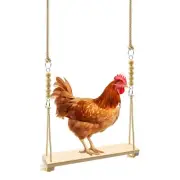 Chicken Swing Toy, Chicken Toy, Wood Chicken Swing Toy, Wood Chicken Swing fo...