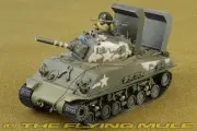 Forces of Valor 1:32 M4(105) HVSS Sherman US Army 711th Tank Btn #6 w/Deep