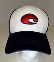 COSTA Del Mar Chesapeake SnapBack Trucker Hat Cap Blue Red White OSFA