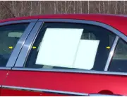 6pc. Luxury FX Chrome Pillar Post Set for 2006 Lincoln Zephyr (for: Lincoln)