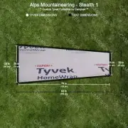 Tyvek Footprint for the Alps Mountaineering Stealth 1 Tent