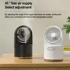 Portable USB Desk Fan Personal Small air Cooler Cooling Mini Fan Humidifier