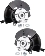 Front Steering Knuckle Assembly Set Driver & Passenger Side Compatible with 2010-2013 Hyundai Tucson