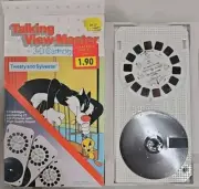 Rare, Vintage, Talking View Master 3-D Cartridge album #4413, Tweety & Sylvester