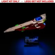 Light My Bricks - LIGHT KIT for LEGO UCS Obi-Wan's Jedi Starfighter 10215 fro...