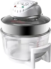 [Spector] 17L Air Fryer Electric Convection Oven with Accessories, Healthy Cooker featuring 3D Airflow Heating Technology, with Auto Self-Cleaning Function, for Fast, Oil-Free Cooking, White