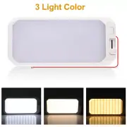 12V RV Interior LED Light Switched Ceiling Light Fixture Camper Trailer 3 Colors