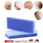 2Pc Exfoliate Foot File Rasp Pumice Stone Sponge Block Heel Callus Scrubber