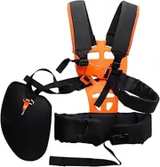 QKTYB Double Shoulder Strap for Brush Cutter, Lawn Trimmer, and Mower - Professional Carry Strap for Gardening Accessories