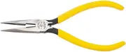 Klein Tools D203-6C Standard Long-Nose Pliers-Side-Cutting with Spring 6-inch