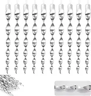 20 Pcs Reflective Bird Repellent Device,Bird Repellent Spinner Decorated Spiral Deterrent Control Hanging Reflective Scarer to Keep Pigeons and Woodpeckers Away from The Garden or Yard (30cm)