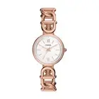 Fossil Carlie Rose Gold-Tone Stainless Steel Women's Watch ES5273