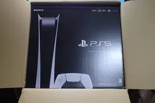 *超稀有~可改機版本 Sony PS5  PlayStation 5 數位版主機CFI-1000B01~整套全新未使用!