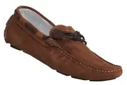 WASSP TOBACCO SUEDE LOAFERS