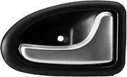 APNHUZ for CLIO 2000 2001 2002 2003 2004 2005 2006 2007 2008 2009 Silver Matte Inside Inner Door Knob Left Right Car Inside Door Handle(Right)