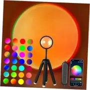 Sunset Lamp Projector with APP Control Multicolor Changing Led Lights for