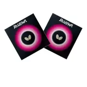 Butterfly ROZENA Table Tennis Rubbers , 2.1 mm (Red + Black) , 100% Genuine.