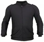 [HenlyBegins] Henly Begins DH208 Padded Zip Shirt Black/2L 71641