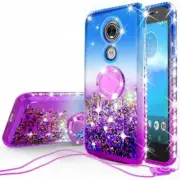 Case for Motorola Moto E5 Plus / Moto E5 Supra Luxury Liquid Glitter Phone Cover
