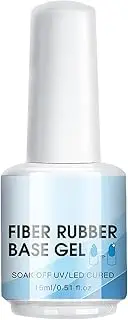 Nail Builder Repair Gel,Clear Builder Base Gel for Repair Broken Nails | 15ml UV Led Curing Requires Manicure Supplies for Salon Indoor Home Travel Outdoor