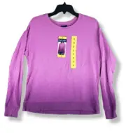 Splendid Women's Sweater Ladies' Dip Dye Pullover Purple Small