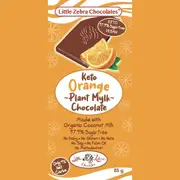 Little Zebra Chocolates Orange Plant Mylk 85g (Pack of 12)