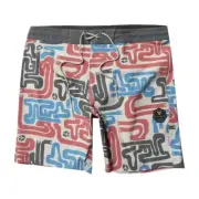 Vissla More Mate Less Hate 17.5? Boardshort ? Bone