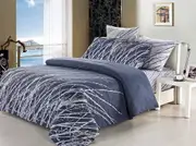 Esha Super King Size Bed Quilt Doona Duvet Cover & Pillow Cases Set