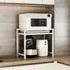 廚房電飯煲架子置物架臺面小尺寸加高可放空氣炸鍋微波爐烤箱收納
