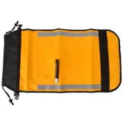 Kayak Canoe Boat Paddle Bag Bright Yellow with Reflective Strips (72 chars)