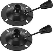 VILLFUL 2Pcs Office Chair Swivel Plate Replacement Mechanism Base for Enhanced Stability and Convenience Chair Accessory for Ergonomic Comfort