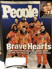 PEOPLE MAGAZINE ~ COLUMBIA SPACE SHUTTLE EDITION ~ BRAVE HEARTS ~FEB 17, 2003