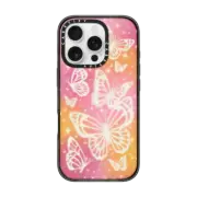 iPhone 16 Pro Impact Case MagSafe Compatible Butterfly Aurora