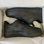 Mens Nike Air Force 1 SP Black/Black With Game Royal Insole HF8189 001 Size 10