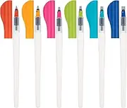 PILOT Parallel Caligraphy Pens, Assorted Point Sizes and Colors, 6 Count (12722)