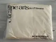 Vintage UTICA FINE ARTS J. P. Stevens Percale Full Fitted Sheet 54x75 New 0724
