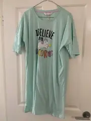 Peter Alexander Ladies Nightie I Believe In Unicorns Large