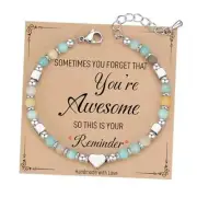 Stocking Stuffers for Women, Beaded Bracelets for Women, Sometimes Amazonite