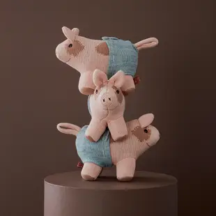 丹麥 OYOY 寶貝造型抱枕 / 雨果小豬 純棉手工製