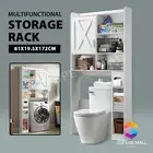 Toilet Shelf Bathroom Rack Storage Cabinet Towel Paper Holder Laundry Organiser
