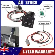 15170-001 LED Integrated Indicator Tactile Trim Tab Switch Kit for Lenco Marine