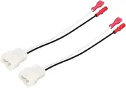 ACROPIX Car Wiring Harness Speaker Wire Adapter Fit for Subaru Impreza Pack of 2 White