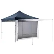 OZtrail Gazebo 2 Zip Door Solid Wall 3 m
