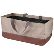 Fireplace Firewood Log Carry Bag Heavy Duty Wax Canvas Log Carrier Tote Out FA