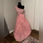 Mac Duggal One of a Kind Pink Tulle Dress 2