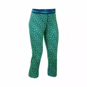 Under Armour Girl's HeatGear Armour Printed Capris Caspian (403)Cosmos Youth XL