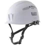 Klein Tools 60149 Safety Helmet, Vented, Chin Strap, Tested to Tough Industri...