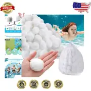 Fast-Filter 2.3 lbs Pool Filter Media Balls for Spas and Aquariums - White
